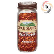 1x Jar Spice Islands Crushed Red Pepper Seasoning Mix | 1.4oz | Fast Shipping - £10.64 GBP