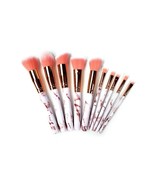 Color: Pink Glow - La Canica 10 In 1 Makeup Brush Set With Travel Friend... - €31,15 EUR