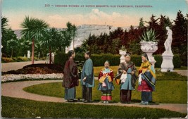 Chinese Women at Sutro Heights San Francisco CA Postcard PC577 - £3.90 GBP