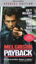 PAYBACK (vhs) *NEW* special ed. all formats Out Of Print, Mel Gibson - $9.99