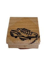 Stampin Up Rubber Stamp Baseball Soccer Cleat Athletic Shoe Sports Card Making - £3.92 GBP
