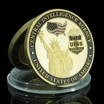 Central Intelligence Agency CIA Commemorative Challenge Coin Souvenir Gifts - £7.71 GBP