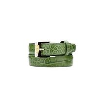 Men's Belvedere Genuine Alligator Belt Dressy Style 2008 Pistachio image 3