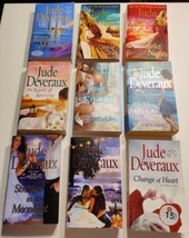 9 JUDE DEVERAUX Book Lot Full EDILEAN Series Lavender Gold Moonlight Hea... - £46.39 GBP