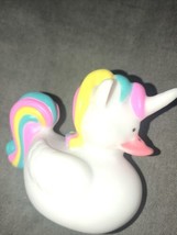 Collectible Rubber Duck Small Cake Topper Unicorn 3.5” - £13.22 GBP