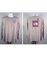 The North Face Skier Logo Long Sleeve T Shirt Womens XXXL Cotton Purple - £19.34 GBP