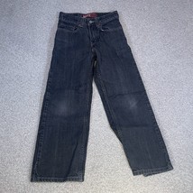 Levis Jeans 569 Boys 10 Regular 25x25 Loose Fit Straight Leg Black Classic Denim - £15.70 GBP