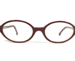 Vintage la Eyeworks Eyeglasses Frames MARMO 267 Red Round Full Rim 48-18... - $65.29