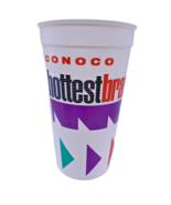 Vintage Conoco Cup Tall 32 Oz Refillable Gas Station Advertising 80s 90s - $29.34 CAD