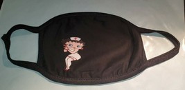 Betty Boop Nurse Reusable Face Mask Black - $11.70