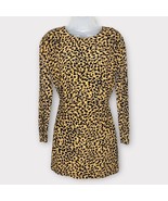 Stockholm Atelier &amp; Other Stories Leopard Print Long Sleeve Mini Dress S... - £24.19 GBP
