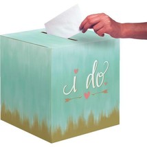 Mint to Be Card Box Bridal Shower Wedding Decoration - $14.10