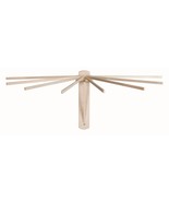 8 ARM WALL LAUNDRY DRYING RACK - Amish Handmade Folding Clothes Hange 54... - $1,583.04 MXN