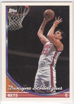 M) 1993-94 Topps Basketball Trading Card - Dwayne Schintzius #285 - £1.55 GBP