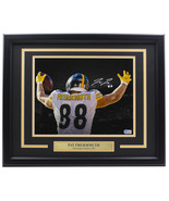 Pat Freiermuth Signed Framed Pittsburgh Steelers 11x14 Photo BAS ITP - £190.84 GBP