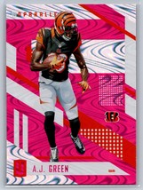 2017 Panini Unparalleled #38 A.J. Green Pink - £1.19 GBP