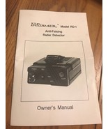 The Informer Model RD-1 Instruction Manual Ships N 24h - €6,86 EUR