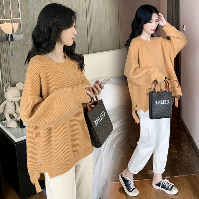 6189# Autumn Winter  Maternity s Thermal Warm Loose Pullovers Clothes fo... - $121.11