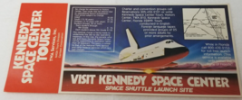 Kennedy Space Center Tours Brochure 1982 Space Shuttle Launch Site - £11.91 GBP