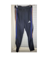 Adidas Mens Regular Fit Track Pants Black Size S athleisure athletic blo... - $22.77