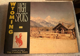 Vintage 1950s Wyoming High Spots Yearbook Tourist Guide Maps, ads, Photos - £13.36 GBP