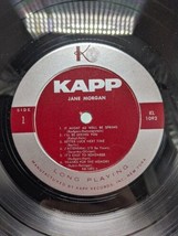 Jane Morgan Kapp Vinyl Record - £7.89 GBP