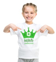 Irish Princess Children&#39;s T-Shirt or Baby Romper, St. Patricks Day Shirt... - $9.99