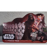 Star Wars 2 Pack Puzzle Kylo Ren &amp; Storm Troopers 100 Pcs Collectors Tin... - $9.89