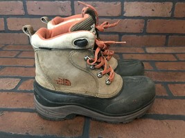 The North Face Waterproof Hiking Beige Boots Size 6 - $31.89