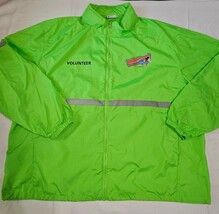 Disney World 2014 1/2 Marathon Volunteer Windbreaker Jacket Adult XXL 92999 - $416.42 MXN
