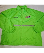 Disney World 2014 1/2 Marathon Volunteer Windbreaker Jacket Adult XXL 92999 - $22.00