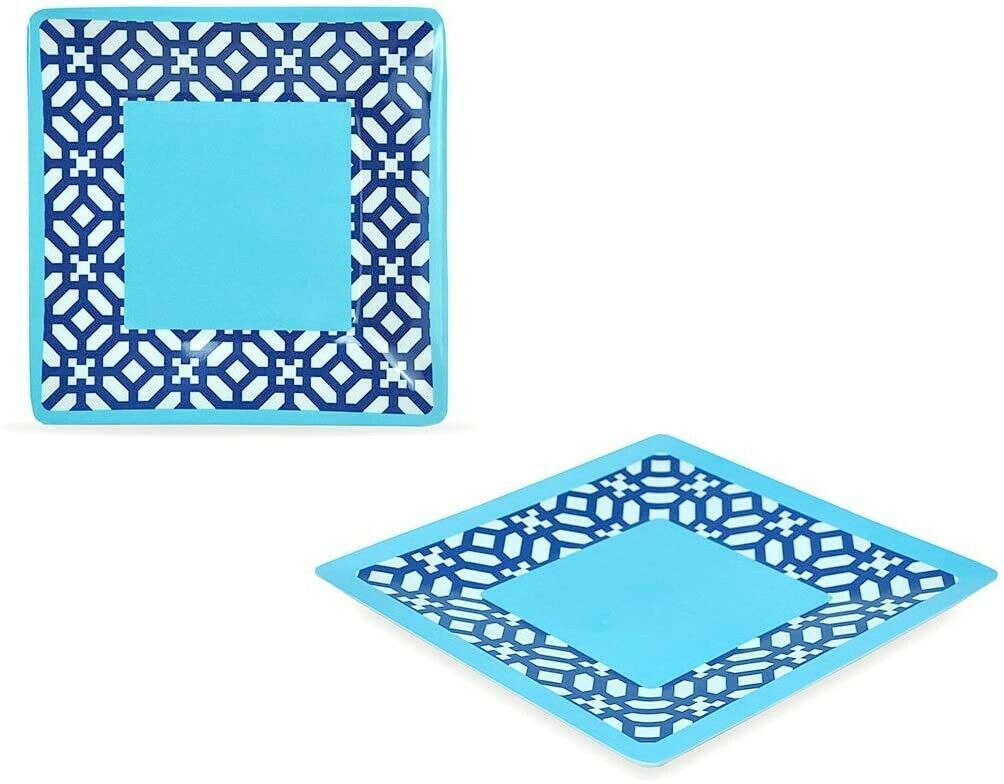WAVERLY 100% Melamine Shatter-Proof and Chip-Resistant Dinner Plate 2 pack - $10.84