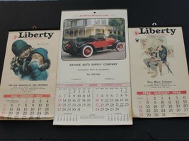 Vintage Reproduction-Set of (3) 1975,1979 and 1985-Nice Illustrations Calendars. - £28.89 GBP