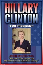 Hillary Clinton For President by Wilbur Pierce #2 - Art Print - £17.19 GBP+