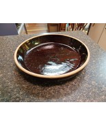 Vintage Cookin Ware Health Cook Rite Economy Brown Pie Plate 10&quot; - $27.12 CAD