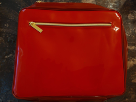 Vintage Estee lauder makeup bag red - £8.40 GBP