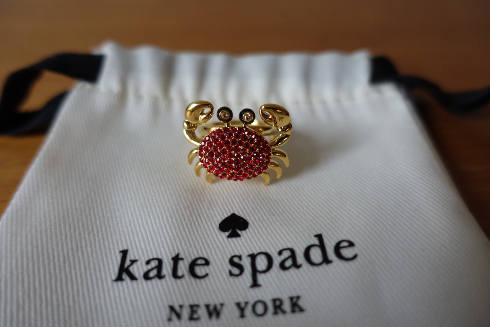 KATE SPADE SHORE THING PAVE CRAB RING MULTICOLOR. SIZE 6. NEW - $49.99