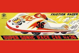 Super Sonic Race Car No. 36 20 x 30 Poster - £20.42 GBP