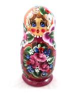 Russian Matryoshka Nesting Dolls Babushka 7 Piece Set Hand Painted Wood ... - £39.48 GBP