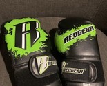 Revgear Youth 8 Oz Boxing Gloves Sparring Kick Boxing MMA Green Black - £19.90 GBP