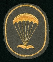 CIRCA 1960-1967, DDR, NVA, PARA, NCO, SLEEVE PATCH, PARACHUTIST - $372.79 MXN