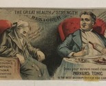 Parker’s Tonic Victorian Trade Card Quack Medicine VTC 5 - £5.46 GBP