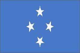 Micronesia Flag Polyester 2 ft. x 3 ft. - $4.44