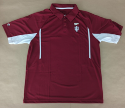 Ouray Sportswear NCAA Indiana Hoosiers Men&#39;s Avenger Short Sleeve Polo Sz L NWT - $14.85