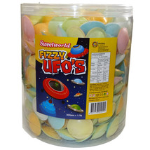 Sweetworld Fizzy UFO&#39;s (300pcs/Tub) - $55.17