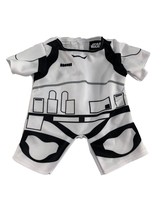 Build a Bear Star Wars Storm Trooper Suit Outfit Costume Clothes Black White - £9.42 GBP