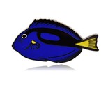 Blue Tang Fish Hard Enamel Pin - £7.00 GBP
