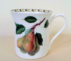 Vintage Mug Queen&#39;s Horticultural Society Art by Hooker Straight Pear Mug - $12.87