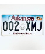  United States Arkansas Natural State Passenger License Plate 002 XMJ - £12.98 GBP