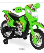 6V Battery-Operated Dirt Bike Lime Green 42.5&quot;Lx20.9&quot;Dx28.7&quot;H 1.86mph Ma... - £144.09 GBP